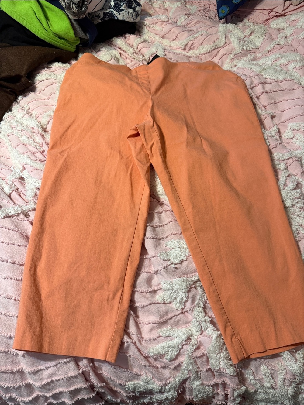 Style & Co. Peach Cropped Capris